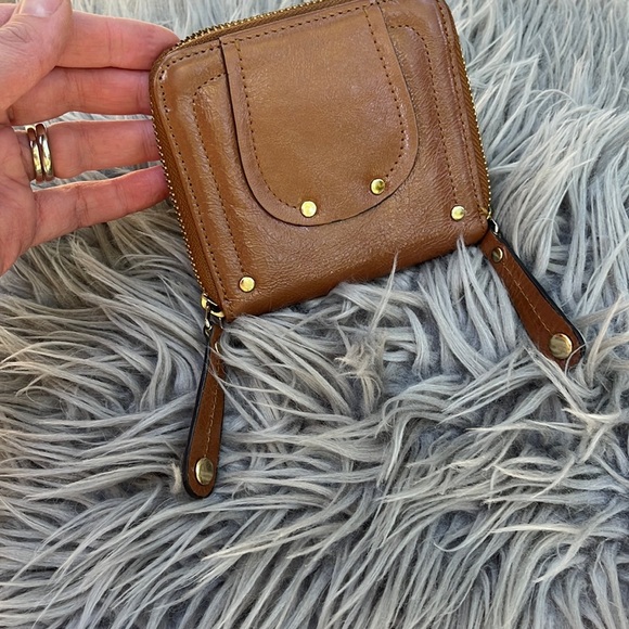 Hype Brown Leather With Gold Trim, Wallet - Picture 2 of 5